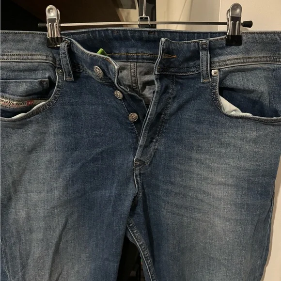 Diesel Skinny Jeans Blue Waist: 33 - Picture 2 of 7